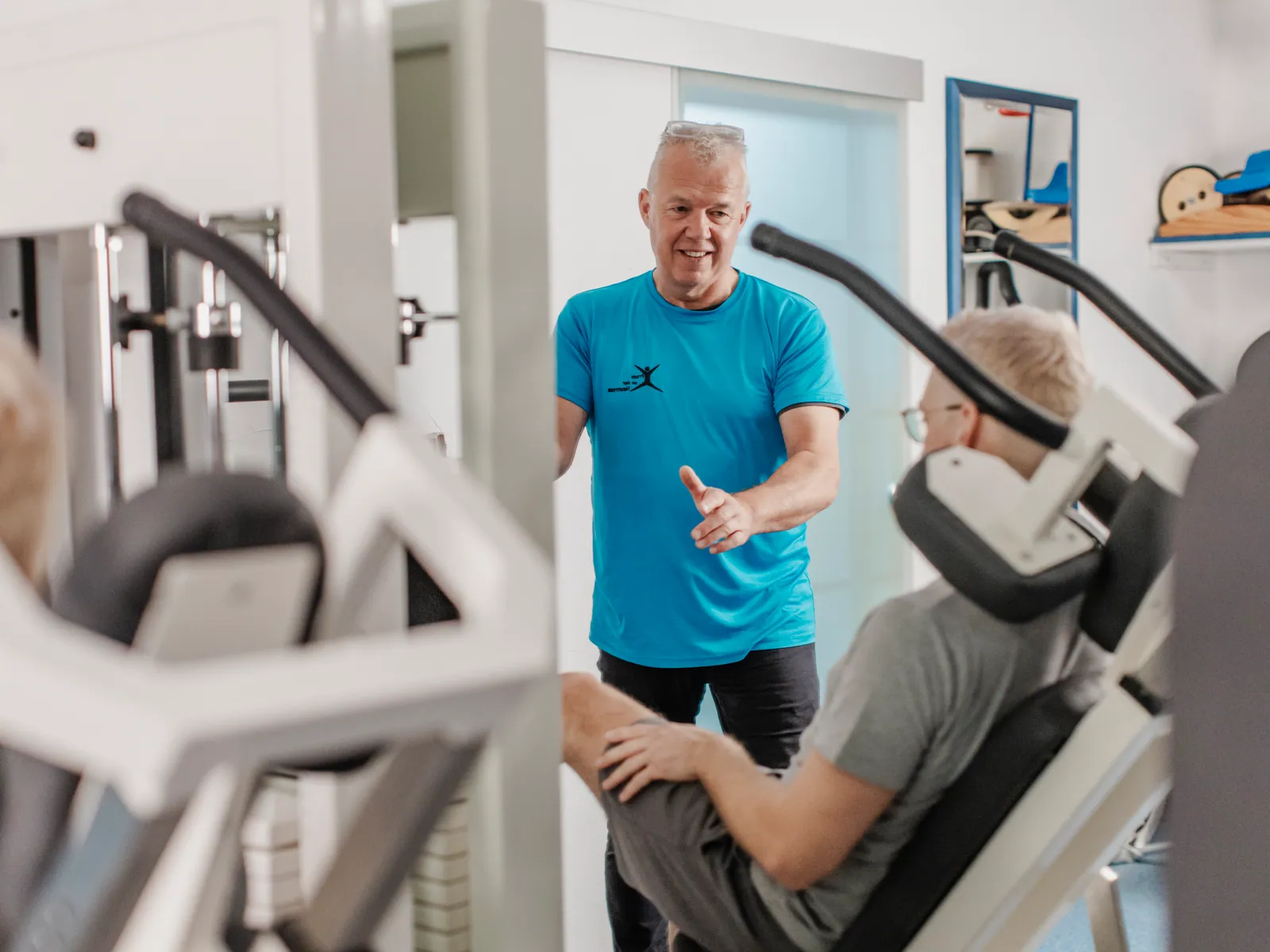Trainingsbereich der Praxis mit funktionellen Geräten